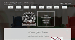 Desktop Screenshot of lanzettiupholstery.net